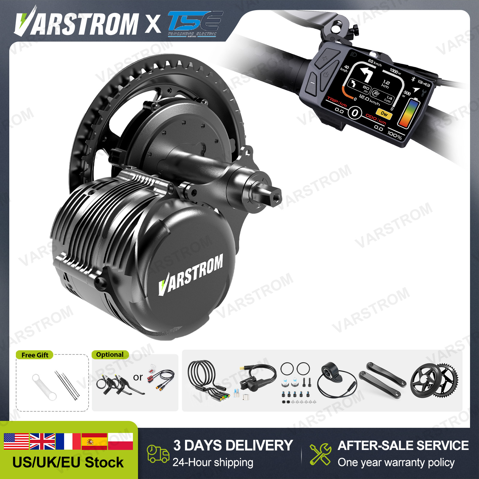 [Consegna rapida in 3 giorni n - Mid Drive Conversion Kit 1000W recensione e prezzo